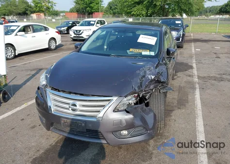 2013 Nissan Sentra Sv из США, поврежденный, VIN 3N1AB7AP4DL666826
